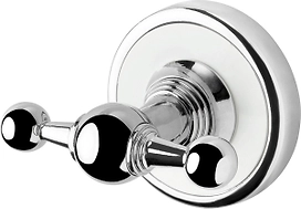 Крючок для банных полотенец WESS Magnifique хром 60х160х130 мм