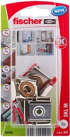 Держатель для зеркала Fischer SKL серебристый 6х30 4шт.