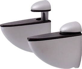 Кронштейн для полки Larvij Эконом Пеликан хром 70x25x62 мм