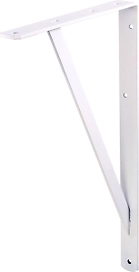 Кронштейн для полки Larvij промышленный белый 200х300х30 мм