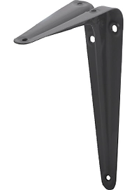 Кронштейн для полки Larvij Практичный серый 350х300х36 мм