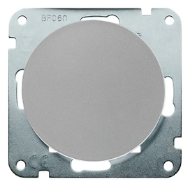 Кнопка звонка Malva серебряная