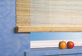 Штора рулонная бамбук 160 х 160 см