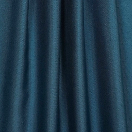 Ткань портьерная 110138 лен блэкаут 280 см синяя