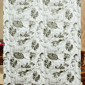 Ткань портьерная 102828 жаккард блэкаут 280 см серебристая