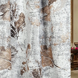 Ткань портьерная 102831 жаккард блэкаут 280 см с разноцветная