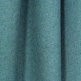 Ткань портьерная 91059 лен блэкаут 280 см бирюзовая