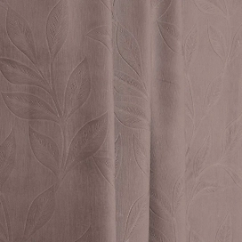 Ткань портьерная 109875 бархат блэкаут 280 см коричневая