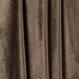 Ткань портьерная 114277 бархат блэкаут 280 см венге