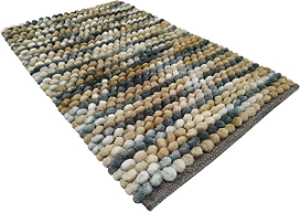 Коврик для ванной 50х80 см ворсовый серый 260402 