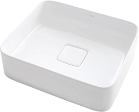 Раковина накладная RAVAL Joy 46x39x12,5 см белый