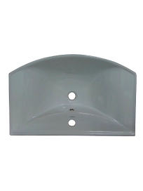 Накладная раковина АСБ-Мебель Стиль белая 65,5 см