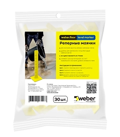 Маяки реперные weber.vetonit marker 30 шт 18,5x24 см