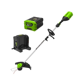 Триммер аккумуляторный Greenworks GD60LTK4 60v + АКБ и ЗУ