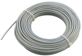 Леска для триммера с металлическим сердечником 2,4 мм 15 м