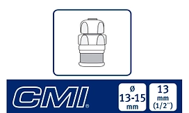 Коннектор-переходник для шланга LUX-TOOLS 1/2"