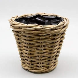 Корзина круглая без ручек Marian D22 H 19 см, ротанг