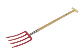 Вилы садовые LUX-TOOLS 4 зубца с черенком 85 см