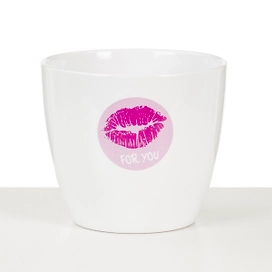 Кашпо керамическое Шойрих пинк кисиз D13 H11,5