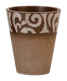 Кашпо керамическое Scheurich 601 Андалусия кремовое D16 H13