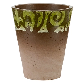 Кашпо керамическое Scheurich 601 Андалусия зеленое D16 H13