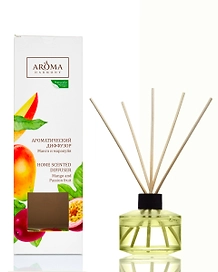 Диффузор фруктовый Aroma Harmony манго-маракуйя 50 мл тест тест