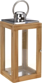 Фонарь подсвечник деревянный 25х54 см