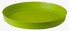 Поддон пластиковый Самба зеленый d35 см h3,5 см