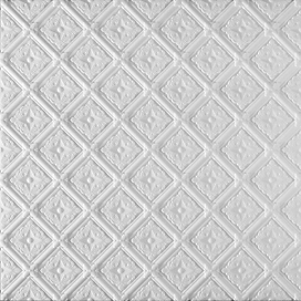 Потолок клеевой инжекционный D507 белый 500х500 мм