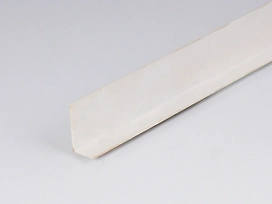 Профиль ПВХ PALLADIUM: угол арочный белый