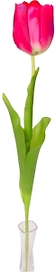 Искусственный цветок Тюльпан 64 см розовый 