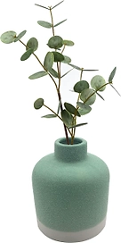 Ваза керамическая 12,5х15 см синяя