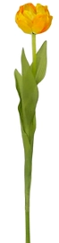 Искусственное растение Тюльпан махровый 47 см желтый 