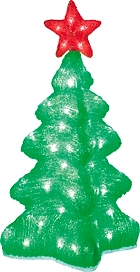 Фигура световая "Елочка" уличная 64 LED холодный белый