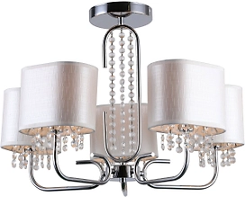 Люстра потолочная J-LGHT Lika 1761/5C 5хЕ14х40 Вт