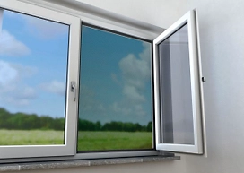 Москитная сетка для окон LUX-TOOLS черная 130х150 см