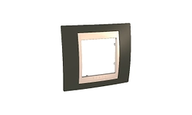 Рамка Schneider Electric Unica 1 пост какао