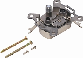 Розетка антенная OBI тройная 307391