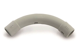 Угловое разъемное соединение для труб ELSI 25 мм плавный 5 шт