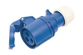 Электрическая муфта LUX-TOOLS ПВХ синяя 220 В