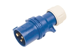 Электрический штекер LUX-TOOLS синий 220 В