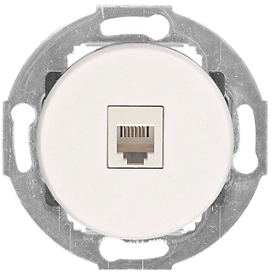 Розетка LK STUDIO Vintage телефонная белая