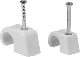 Скобы для фиксации кабеля 7-12 мм/10-14 мм 