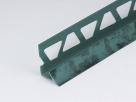 Профиль ПВХ PALLADIUM: раскладка под плитку 7 - 8 мм зеленая 2.5 м