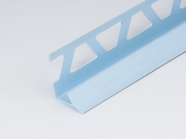 Профиль ПВХ PALLADIUM: раскладка под плитку 7 - 8 мм голубая внутренняя 2.5 м