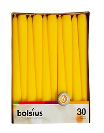 Свеча античная Bolsius желтая 250 х 20 мм