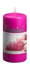Свеча ароматическая Bolsius столбик Сирень 120 х 60 мм