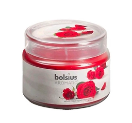 Свеча ароматическая Bolsius в банке Роза 63 х 90 мм