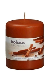 Свеча ароматическая Bolsius столбик Пряность 80 х 60 мм