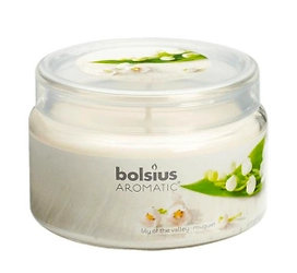 Свеча ароматическая Bolsius в банке Ландыш 63 х 90 мм